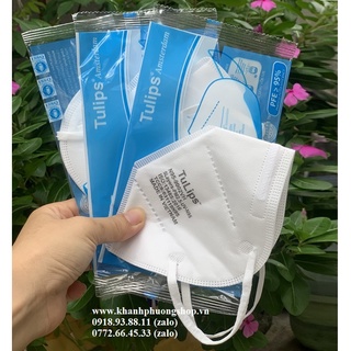 Khẩu trang n95 3d tulip không van - khẩu trang n95 3d