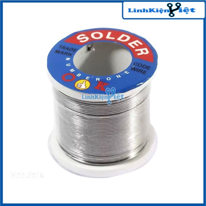 Thiếc Hàn SOLDER-Ok 0.8mm Cuộn To 100g Chất Lượng Cao