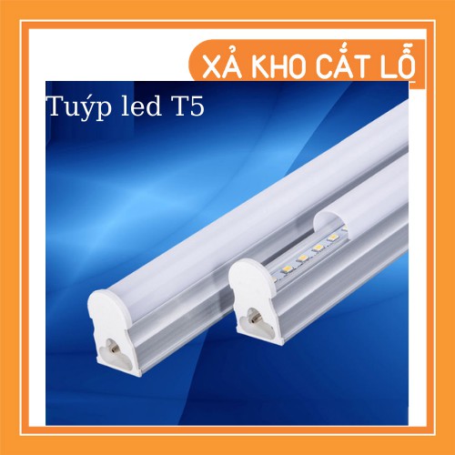 Đèn tuýp led T5, đèn tuýp led dài 0.8m ánh sáng vàng