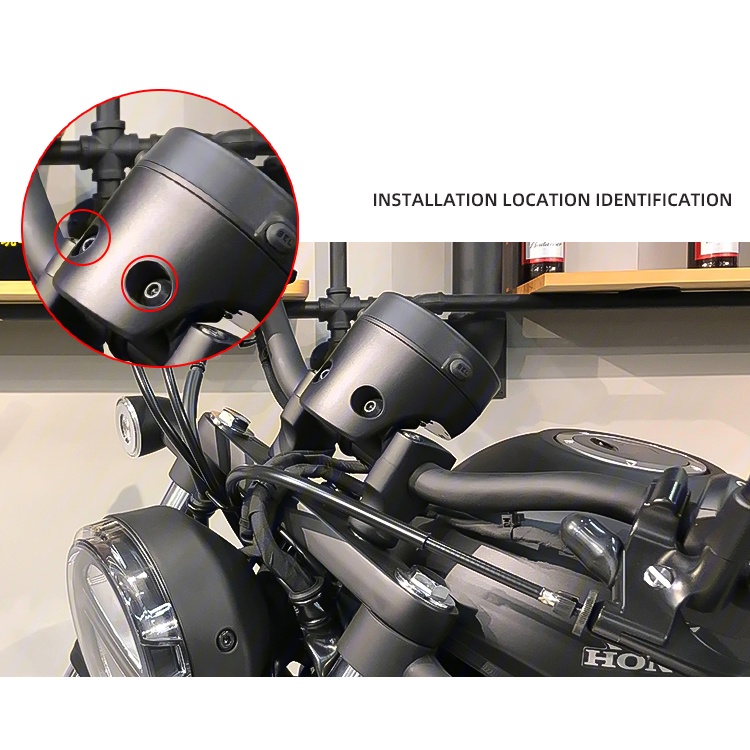 Ốp Bảo Vệ Đồng Hồ Tốc Độ Phía Trước Dành Cho Xe Mô Tô Honda Rebel CM300 CM500 CMX300 CMX500