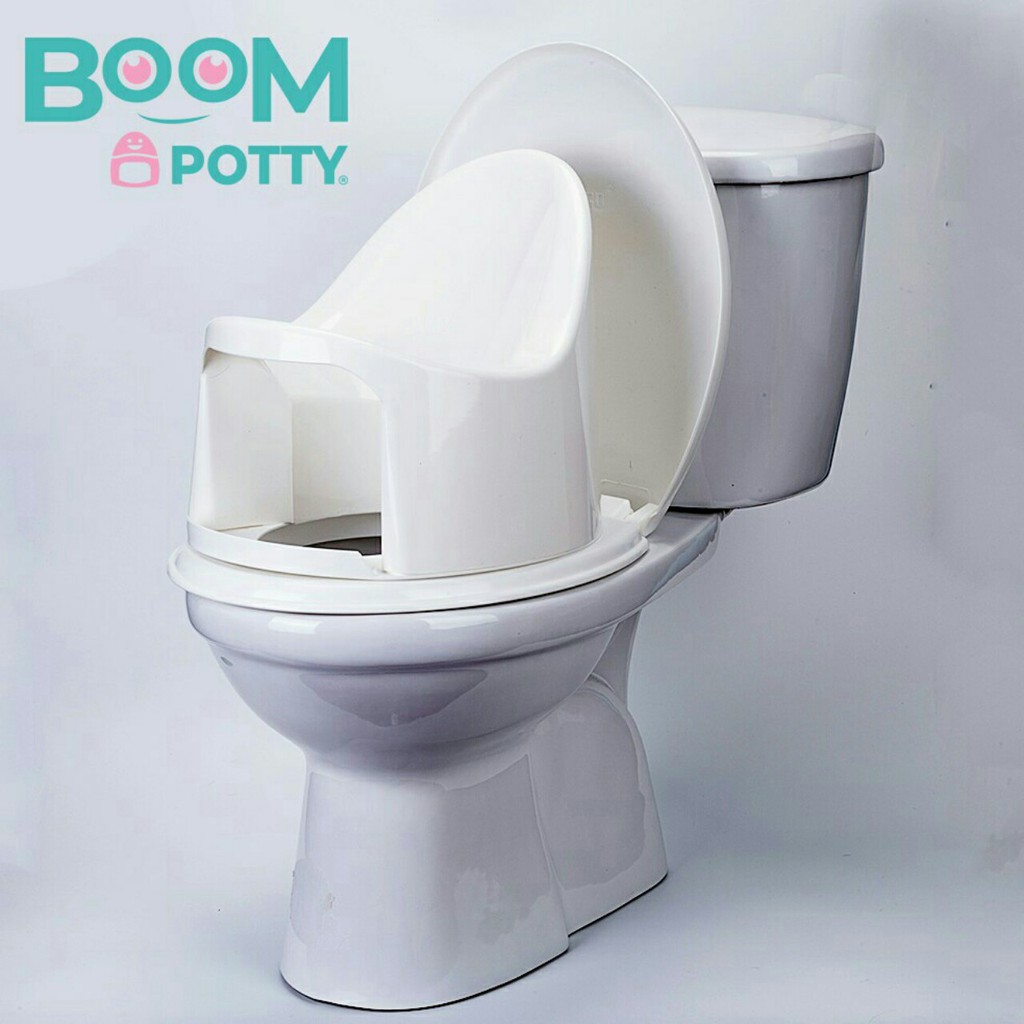 Boom Potty, Bô rửa đa năng, Bô rửa cải tiến rất tiện lợi đặt trên bồn cầu, Bô tập đi vệ sinh cho bé từ 8 tháng