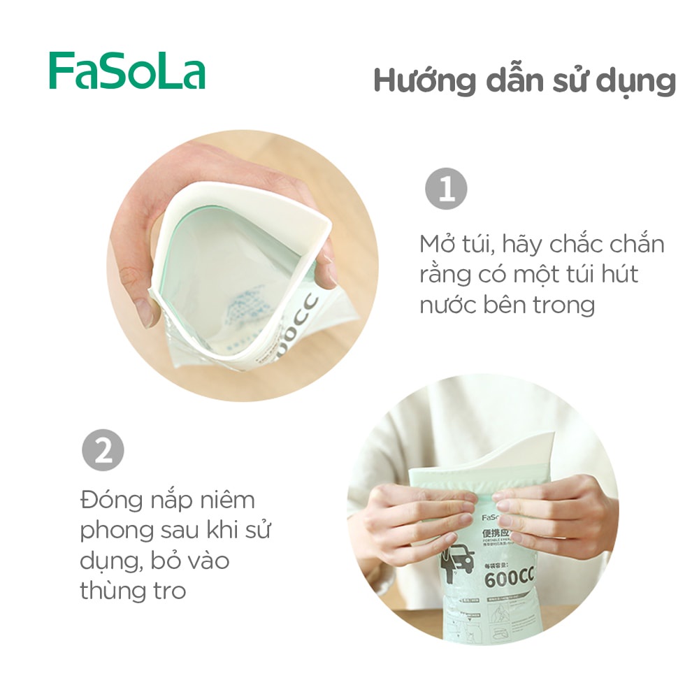 Túi đựng nước tiểu khẩn cấp (4 cái) FASOLA FSLDZ-150C