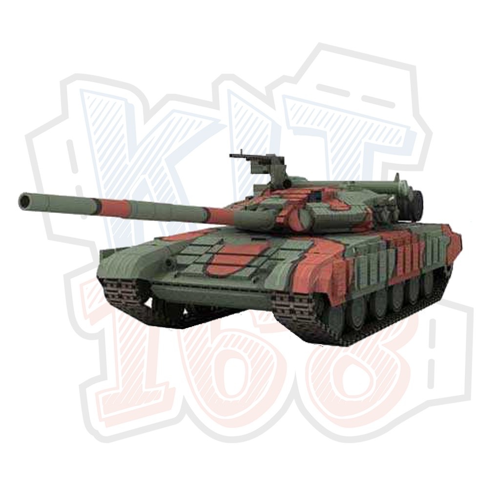 Mô hình giấy Xe tăng quân sự T-64B Russian