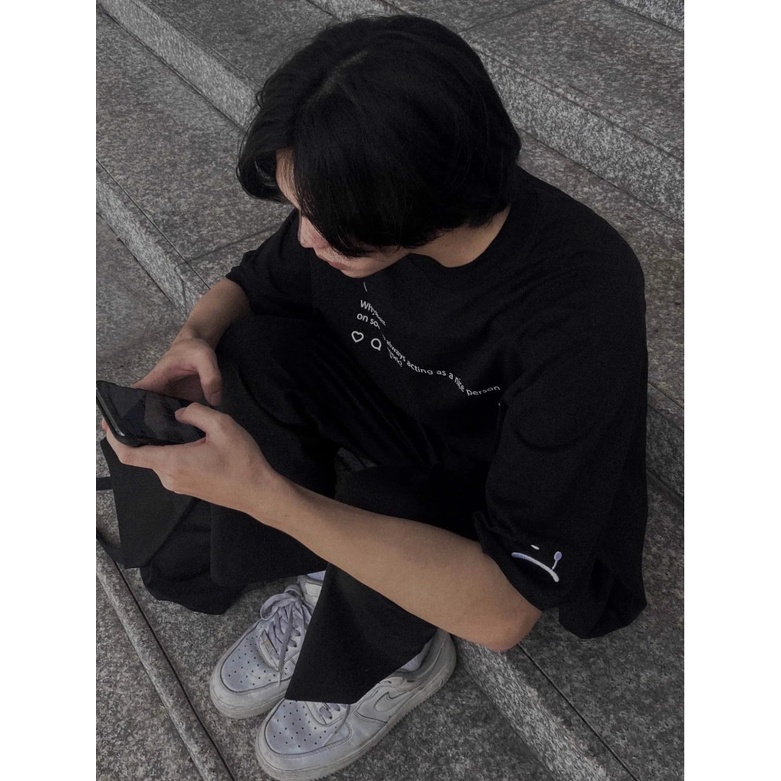 Áo Thun Tay Lỡ SADBOIZ Sadtagram , Tee Logo Sad Boiz Instagram Ig Nam Nữ Full Tag Phông Đẹp Unisex