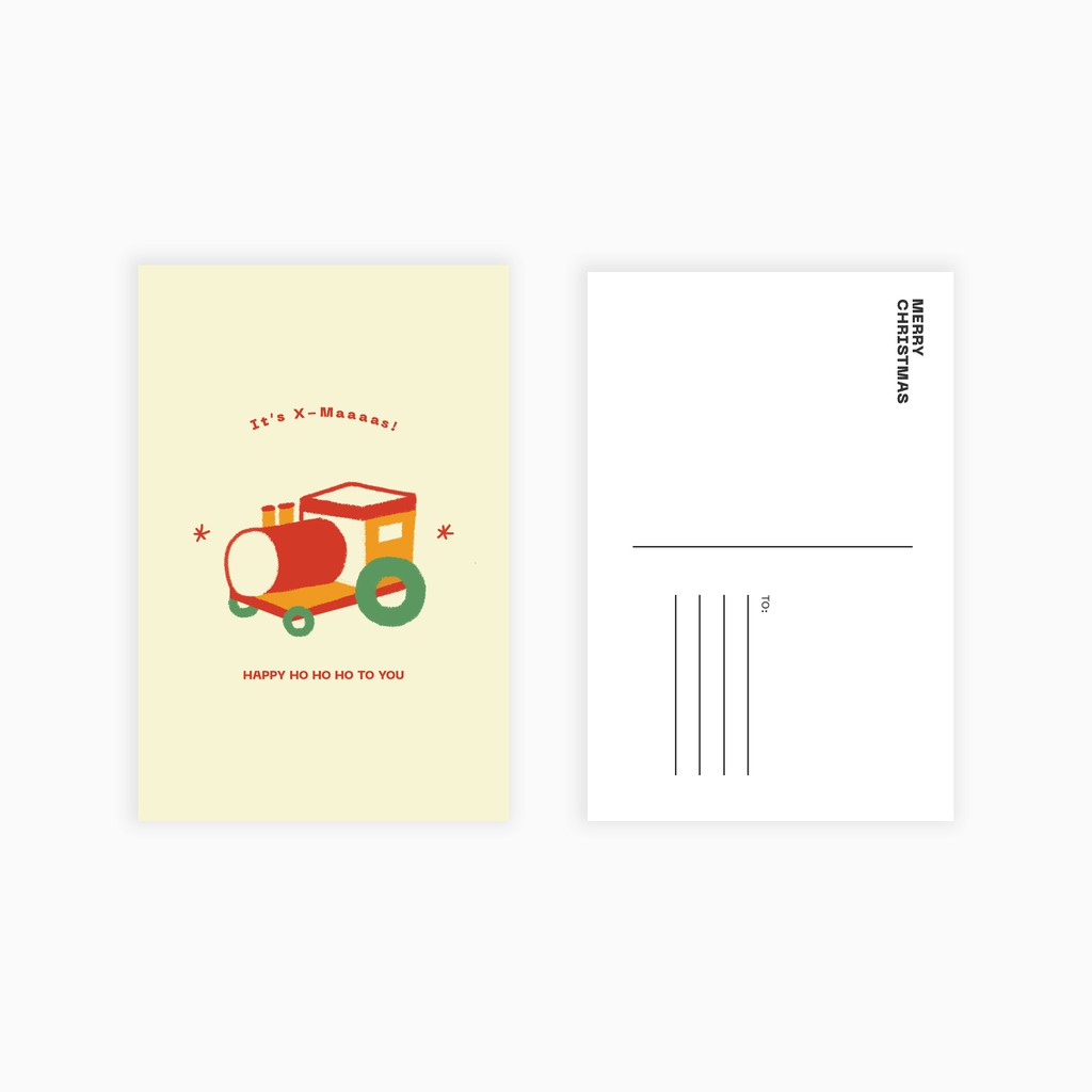THIỆP MỪNG ACOHI CHRISTMAS POSTCARD