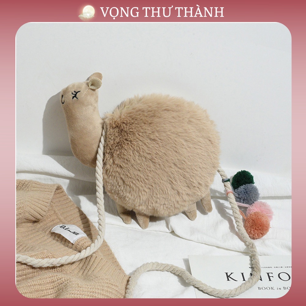 Túi Đeo Chéo Hình Lạc Đà Dễ Thương VTTG6