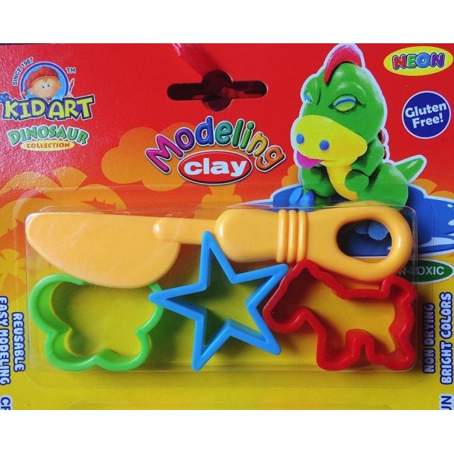 VĨ ĐẤT SÉT KÈM KHUÔN LOẠI NHỎ