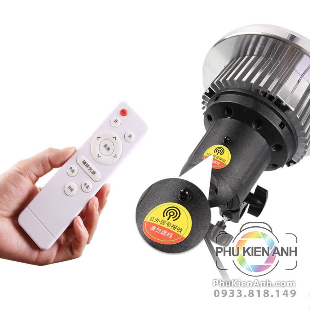 Bộ đèn combo Led 85w+ chân đèn + Softbox 50x70 kèm điểu khiển từ xa chỉnh màu quay phim, livestream