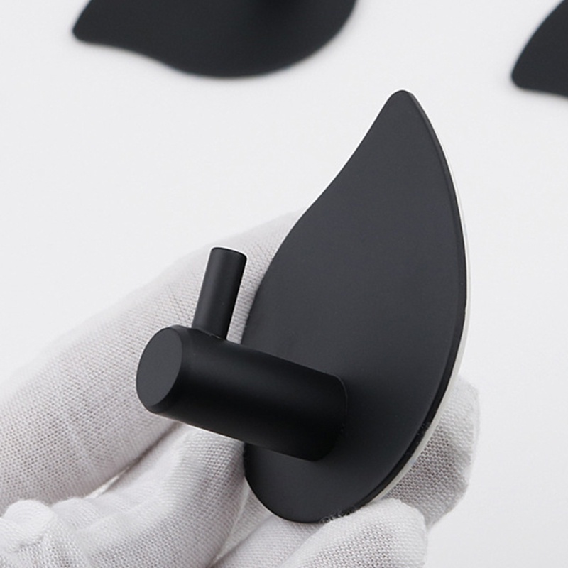 Set 4 Móc Treo Đồ Dán Tường Bằng Thép Không Gỉ Chất Lượng Cao