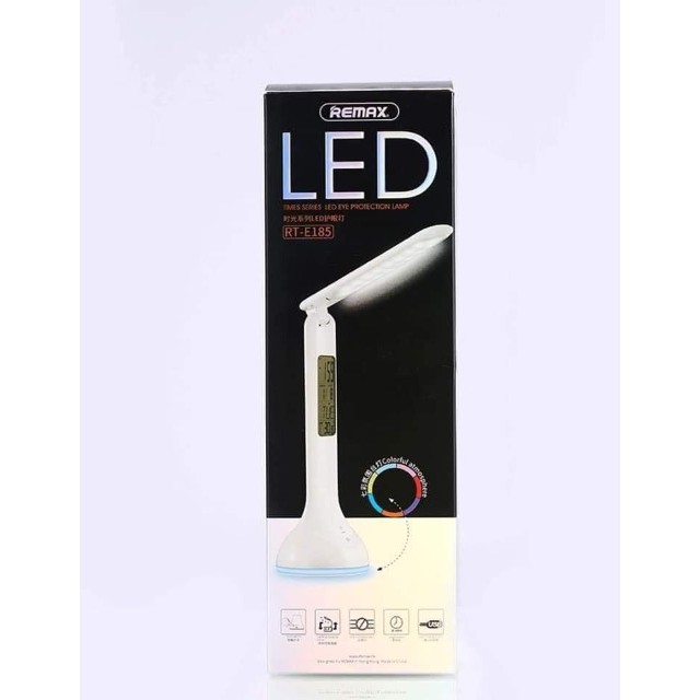 Đèn led chống cận Remax RT-E185 đa năng tích hợp chuông báo thức, theo dõi nhiệt độ và thời gian