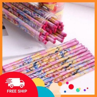 Nlqk combo combo gaomart hộp 50 bút chì hình dễ thương cho bé nvk
