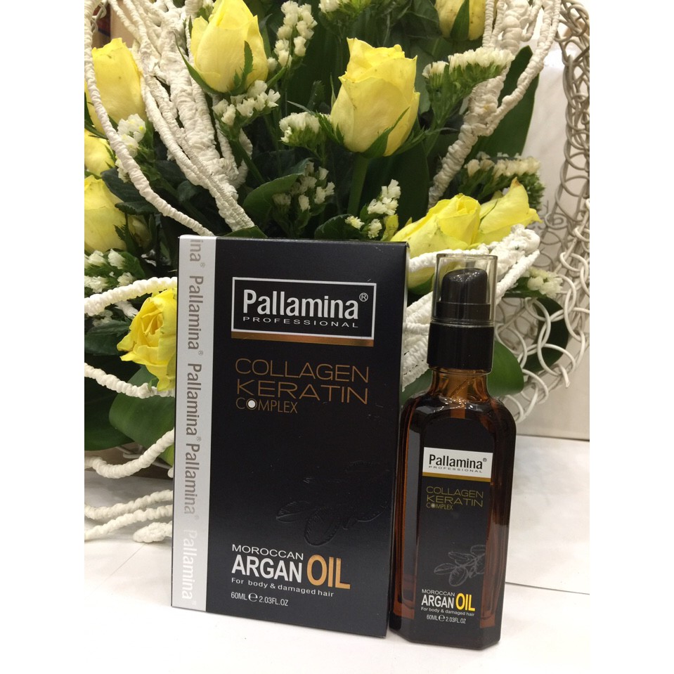 TINH DẦU DƯỠNG TÓC PALLAMINA COLLAGEN KERATIN COMPLEX