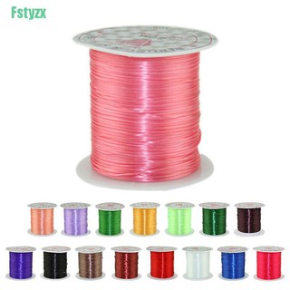 Fstyzx 10M Strong Stretch Elastic Cord Wire rope Bracelet Necklace String Bead 0.5mm