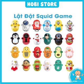 Lật đật mini hình squid game và doaremon siêu cute dễ thương đáng yêu giá