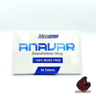 [Hỗ Trợ Giảm Mỡ] ANAVAR 10mg Meditech (Hộp 50 Viên)