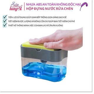 Hộp đựng nước rửa tay Để Xà Bông Nước Rửa Chén, Cực Kỳ Tiện Lợi
