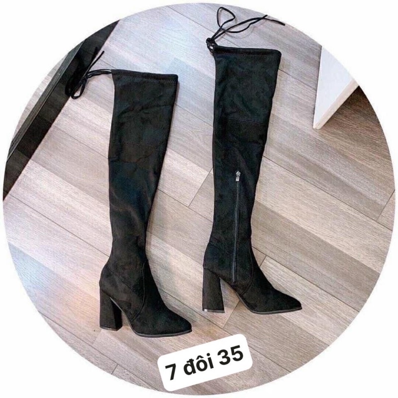 Bốt đùi có khoá