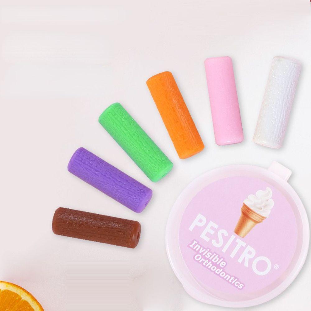 CABEZA Dụng Cụ Niềng Răng Hương Trái Cây Cầm Tay Cấp Thực Phẩm Vô Hình Ngăn Ngừa Hiệu Quả