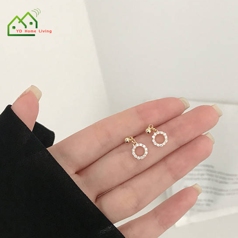 Khuyên Tai Đính Đá Hợp Thời Trang Cho Nữ