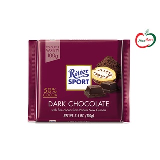 Sô cô la đen 50% cacao hiệu ritter sport 100g
