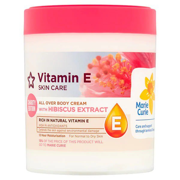 [Mã COS1901 hoàn 8% xu đơn 250K] Dưỡng Thể Superdrug Vitamin E All Over Body Cream | BigBuy360 - bigbuy360.vn