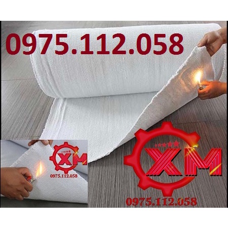 Bạt chống cháy sợi thủy tinh,vải chống cháy chịu nhiệt 250 độ