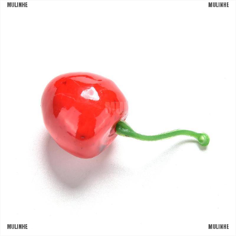 20 Trái Cherry Nhân Tạo Dùng Trang Trí Tiệc Cưới