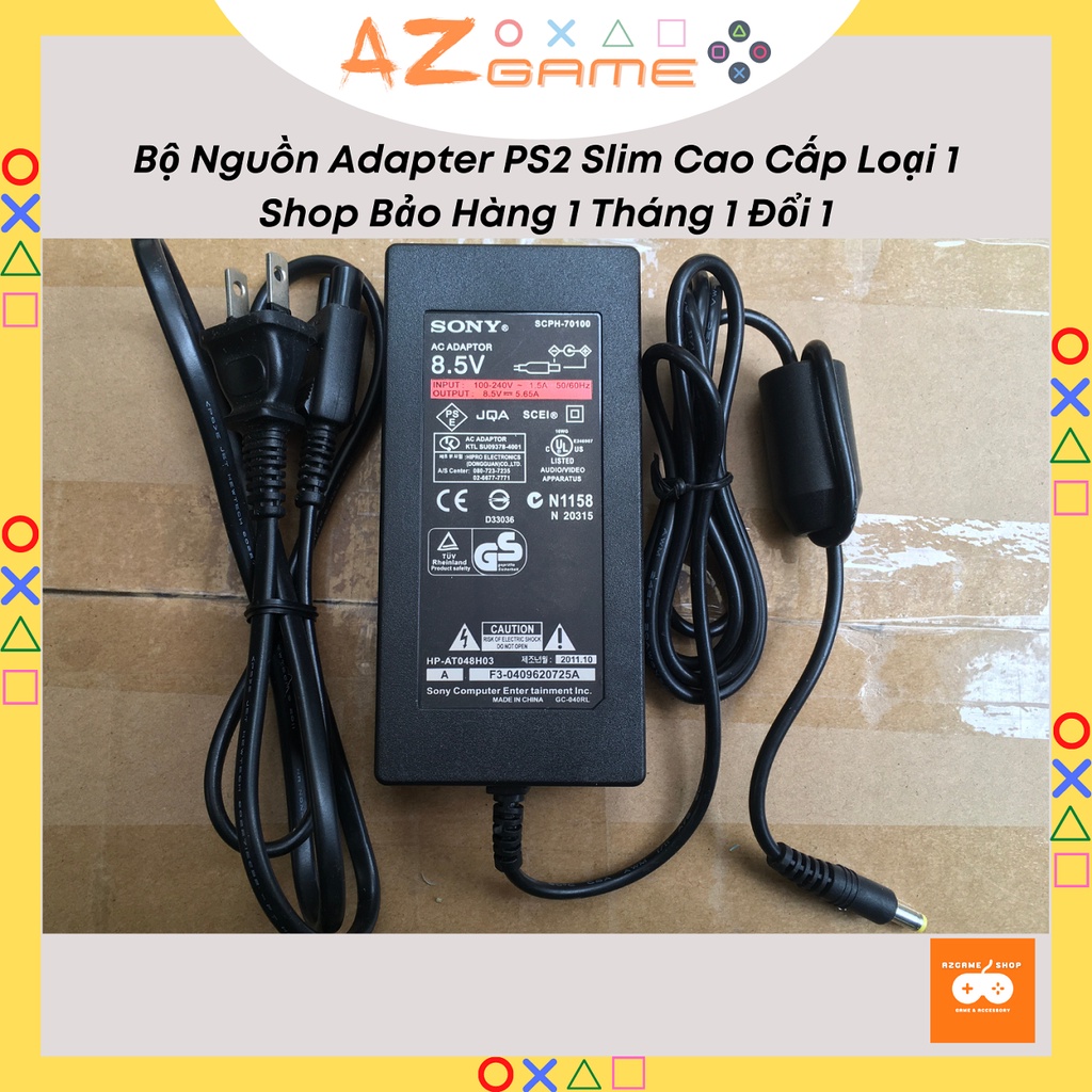 Bộ Nguồn Adapter PS2 Slim ( Playstation 2 ) Hàng Cao Cấp Loại 1