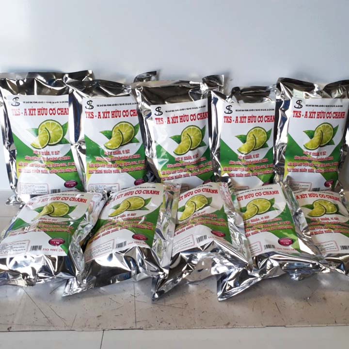 TKS - AXIT HỮU CƠ Chanh: Chóng Nóng, Giảm Tress,Tăng Đề Kháng Cho Vật Nuôi - Gói 1kg