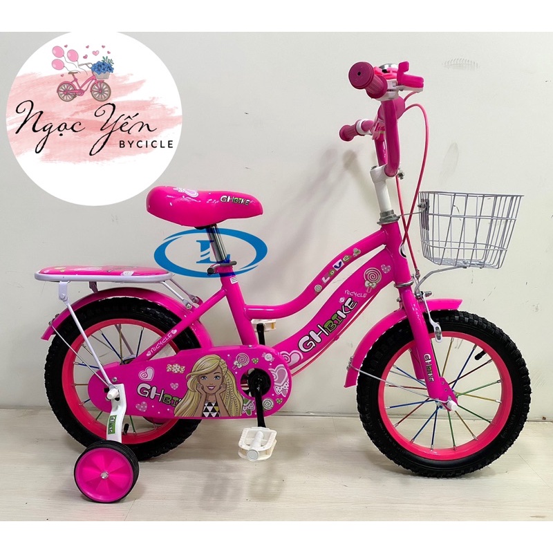 Xe Đạp Trẻ Em 14IN 2 ống bản to GH BIKE HOT NEW