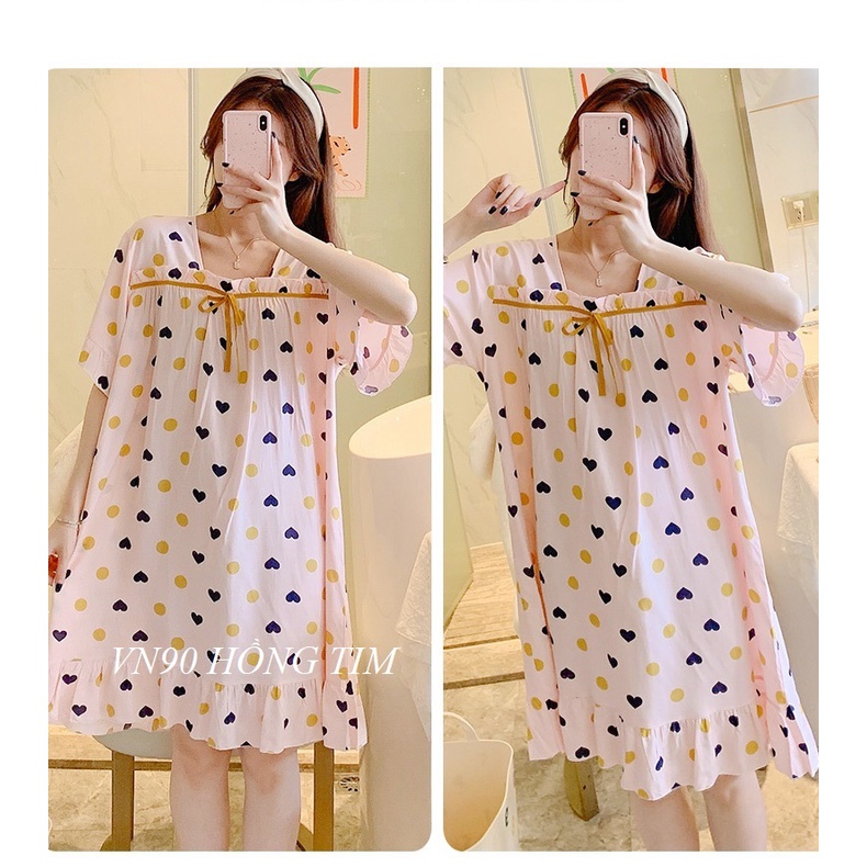 VÁY LANH SĂN Hàng Giao Luôn MẶC NHÀ ĐẦM MẶC NHÀ VN90