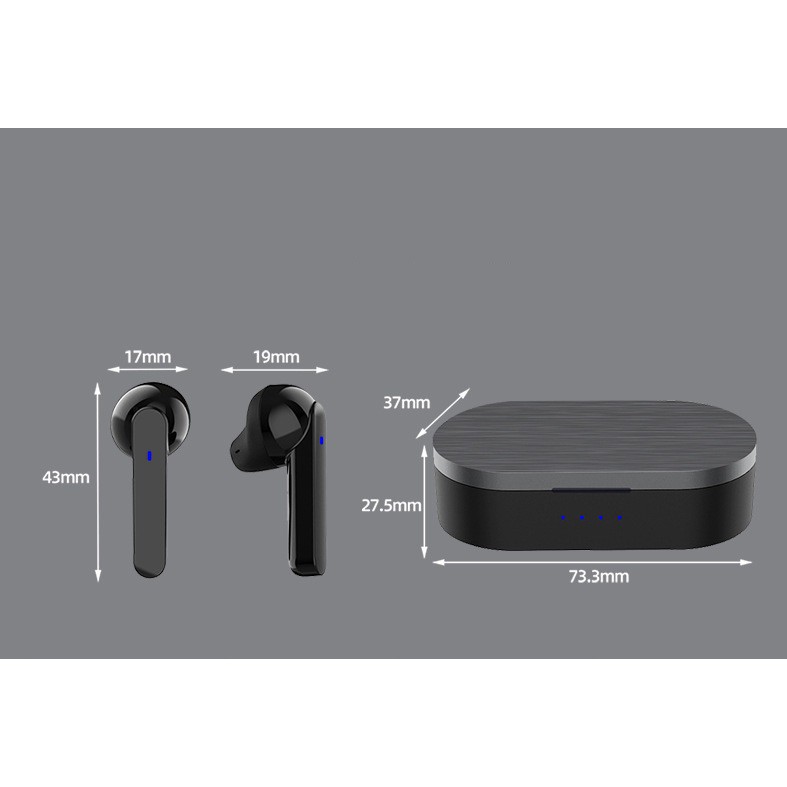 Tai Nghe True Wireless Bluetooth cảm ứng PKCB10 - Hàng chính hãng