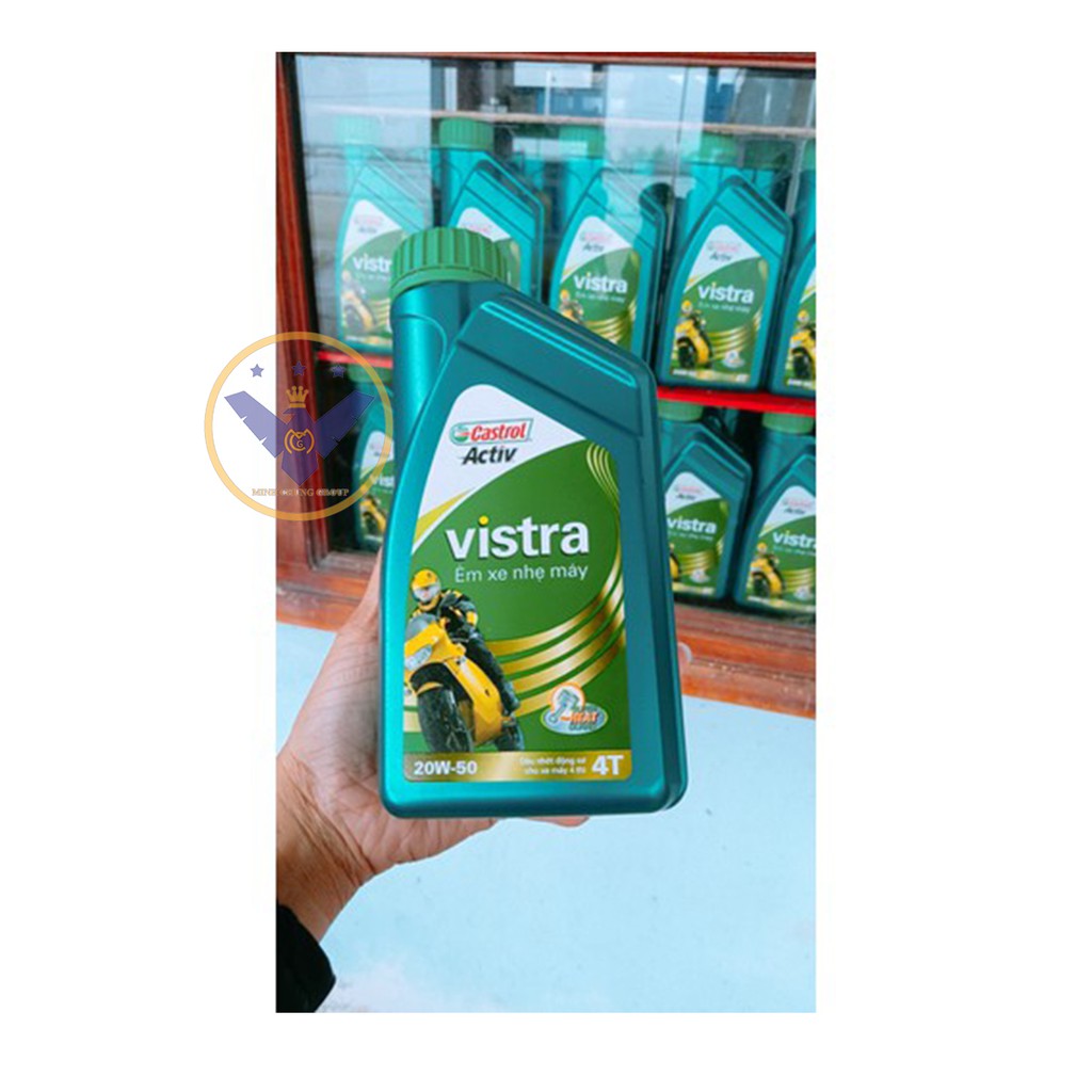 COMBO 3 dầu nhớt xe máy Castrol Activ Vistra 20w50 0.8l