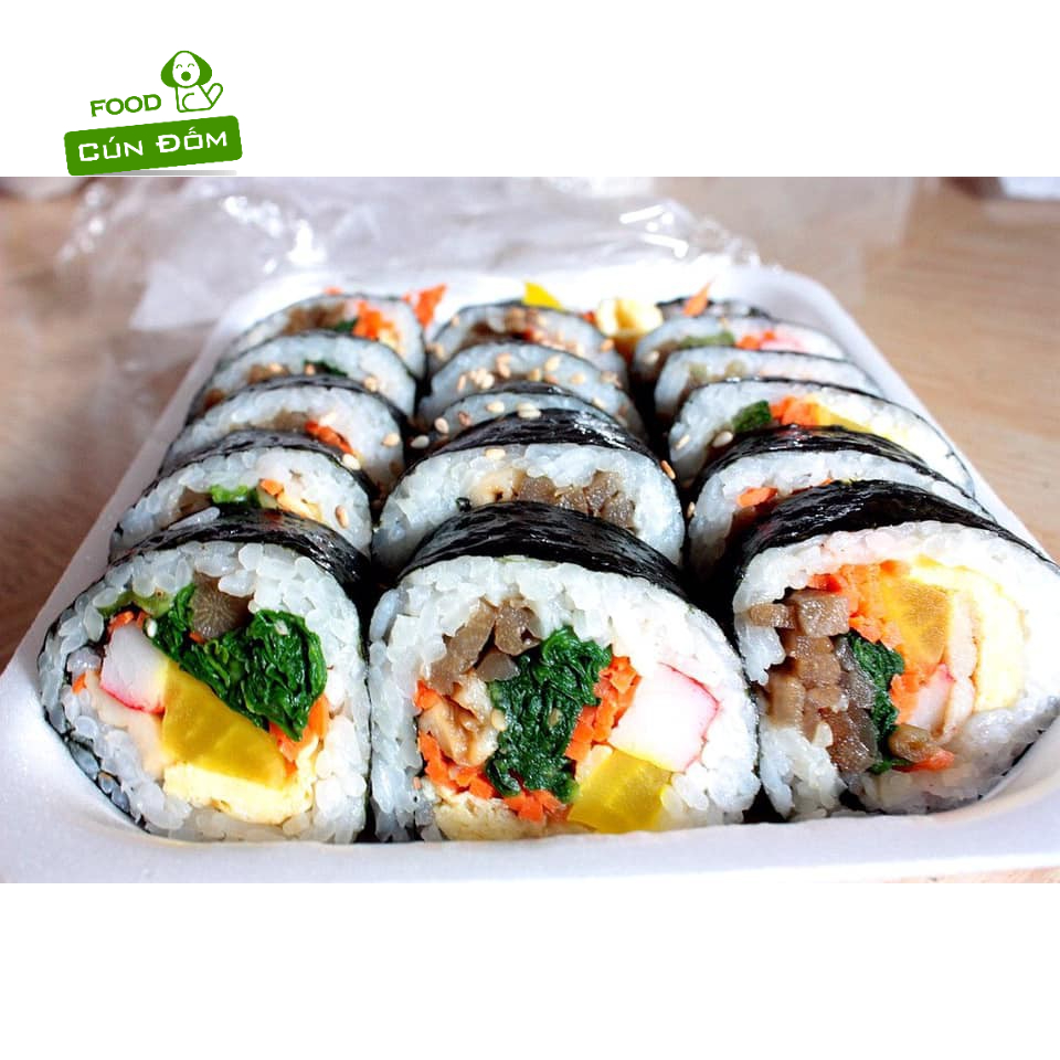 Củ cải sợi vàng Hàn Quốc làm cơm cuộn kimbap