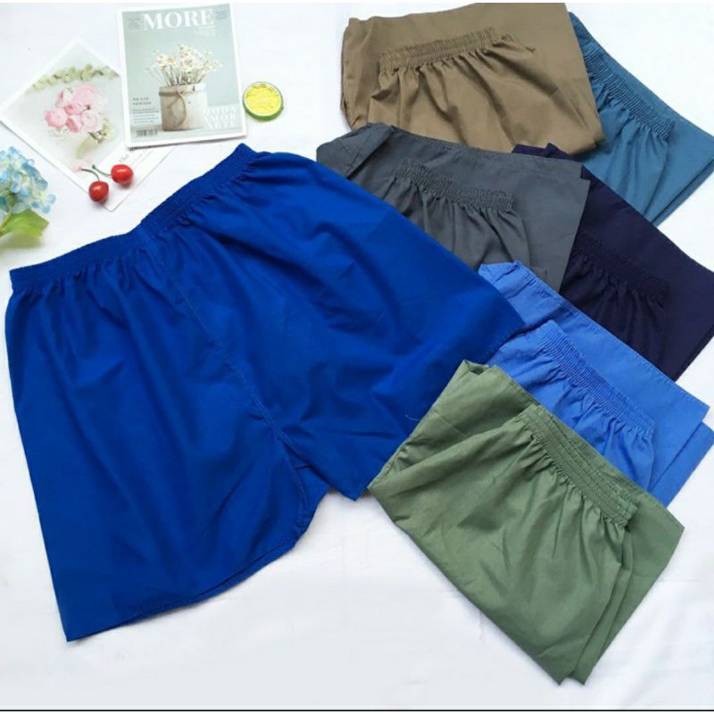 quần đùi kate màu nam mặc mát ở nhà | BigBuy360 - bigbuy360.vn