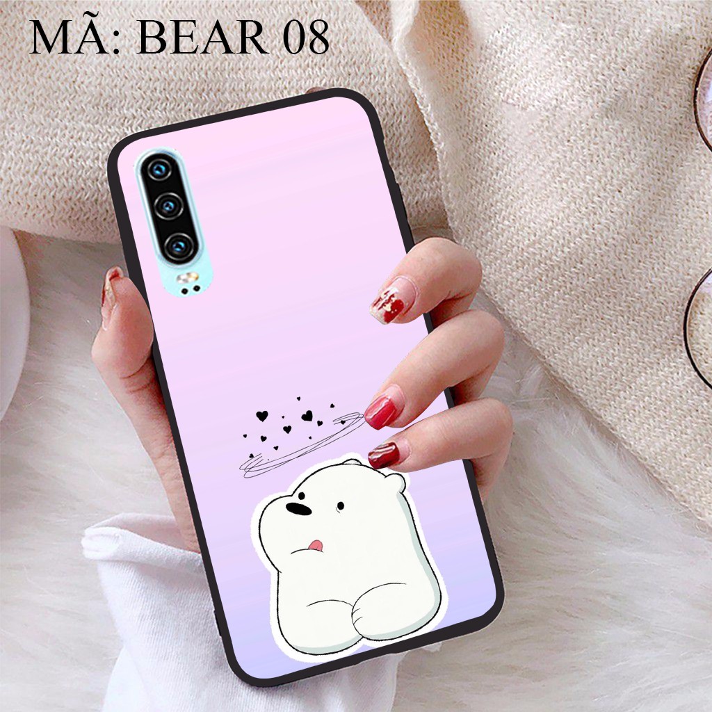 Ốp lưng Huawei P30 viền dẻo TPU BST Gia Đình Nhà Gấu