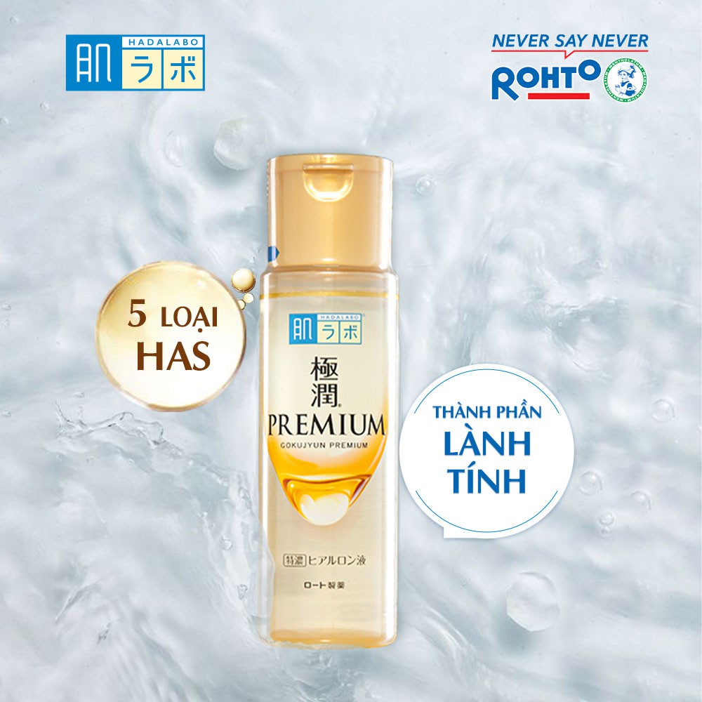 Dung dịch dưỡng ẩm tối ưu Hada Labo Gokujyun Premium Lotion 170ml 2021 (Nhập khẩu từ Nhật Bản) | BigBuy360 - bigbuy360.vn