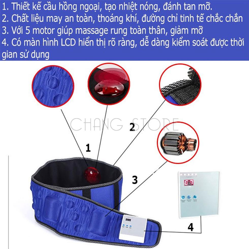Đai Massage Giảm Mỡ Cao Cấp X5 Hiệu Quả, Tiện Lợi