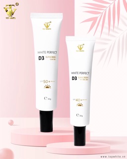white perfect D3