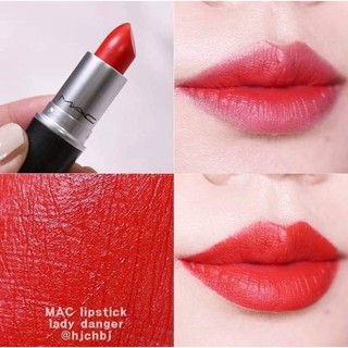 [MAC 607] Son Mac LadyDanger Matte Lipstick