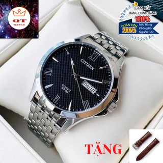 Đồng Hồ Nam Citizen Chính Hãng BF2020-51E Quarzt Tặng Dây Da Đồng Hồ Cao Cấp