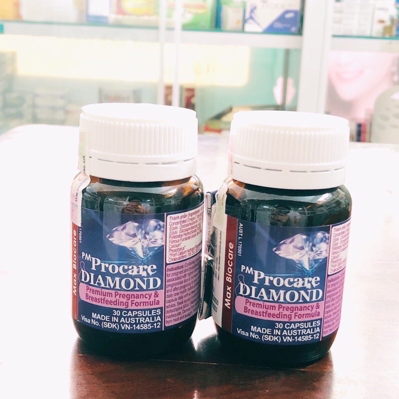 PM Procare Diamond lọ 30 viên