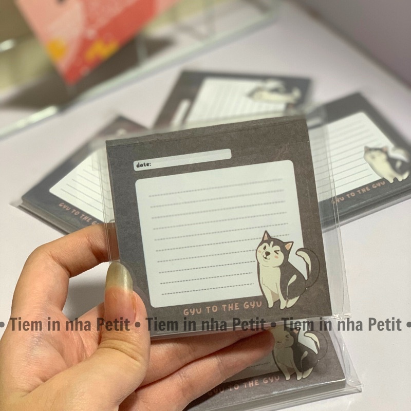 GIẤY GHI CHÚ NHÓM NHẠC HÀN QUỐC