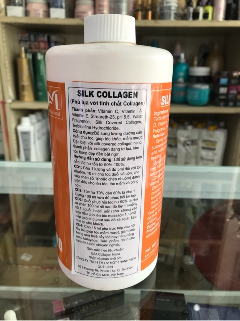 _PHỦ LỤA SILK COLLAGEN NANO 1000ML BỔ SUNG DƯỠNG CHẤT CHO TÓC