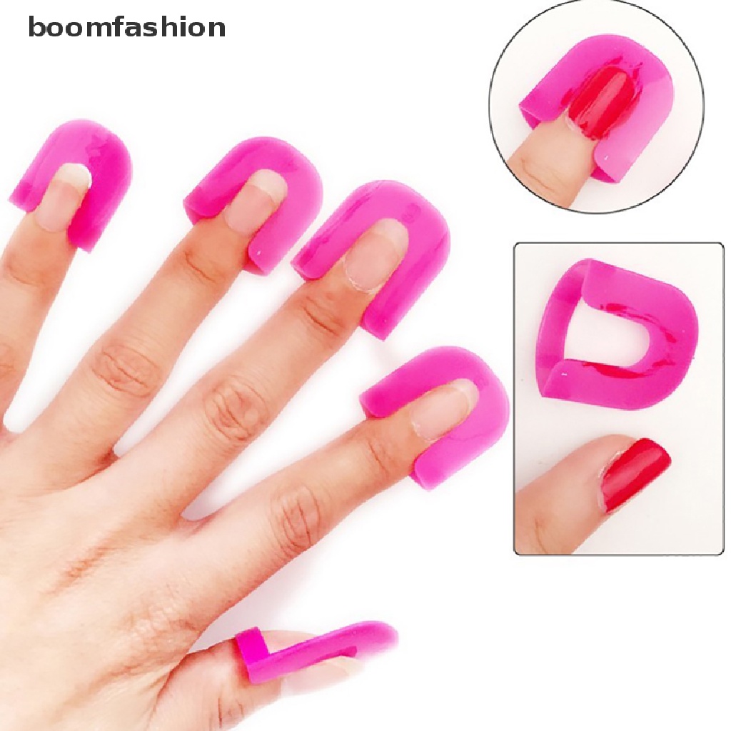 [boomfashion] Curve Shape Nail Protector Varnish Shield Finger Cover Spill-Proof Nail Art Tool [new]
