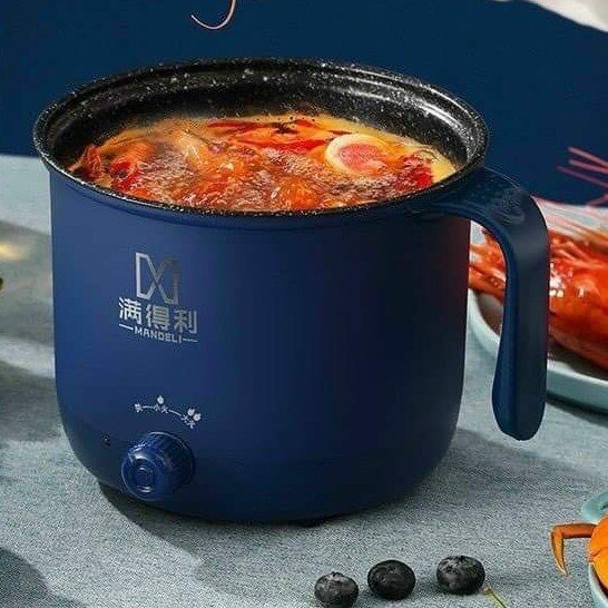 Nồi điện đa năng kèm khay hấp