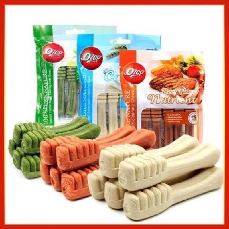 Xương gặm sạch răng dành cho chó cao cấp 90g