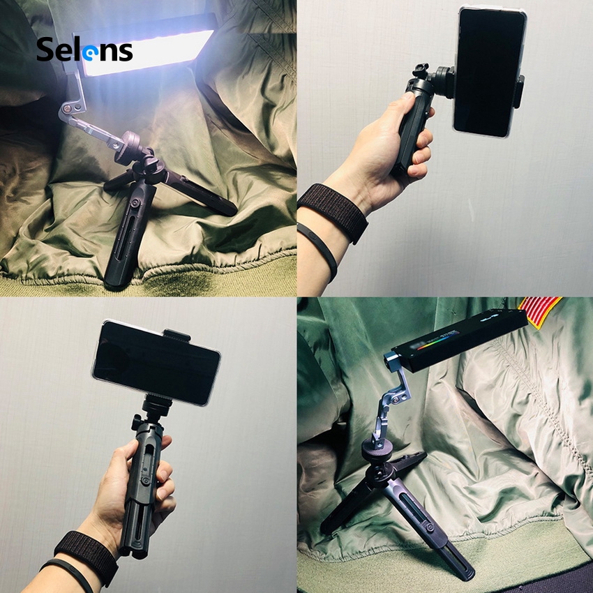 Giá đỡ 3 chân Selens mini dành cho máy ảnh/Gopro/điện thoại tiện dụng