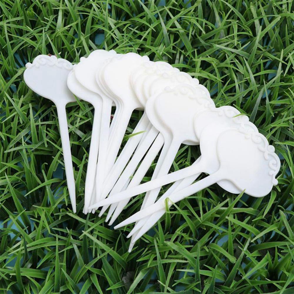 YIYU Set 20 Nhãn Đánh Dấu Cây Trồng Hình Bông Hoa