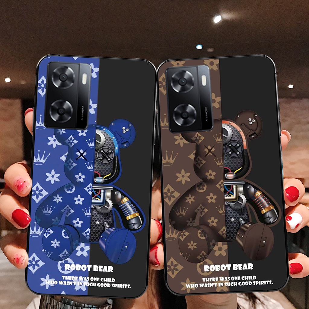 ỐP lưng Oppo A57 4G - Oppo A57 2022 bearbrick KAWS cực đẹp giá rẻ cute siêu đẹp